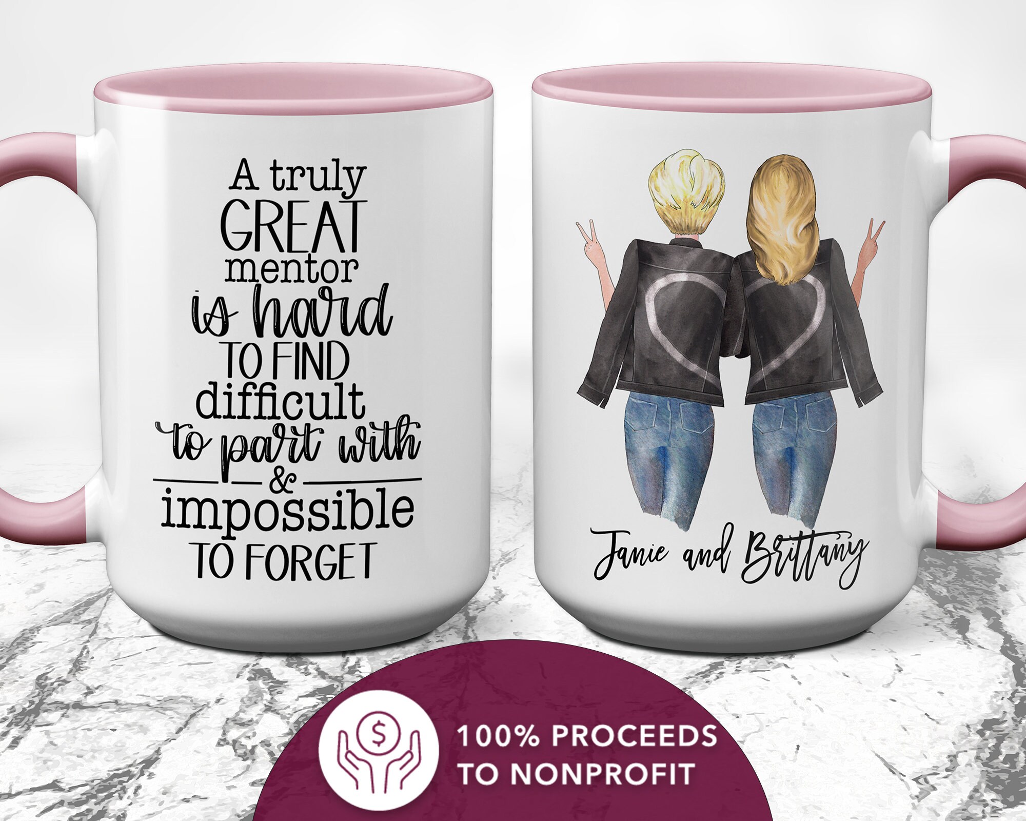 Personalized Mentor Retirement Gift Mentor Gift from Mentee Etsy