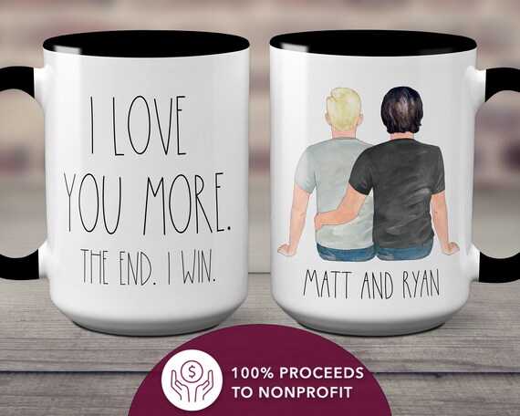 Personalized Naughty Valentines Day Coffee Mug, Gift for Him