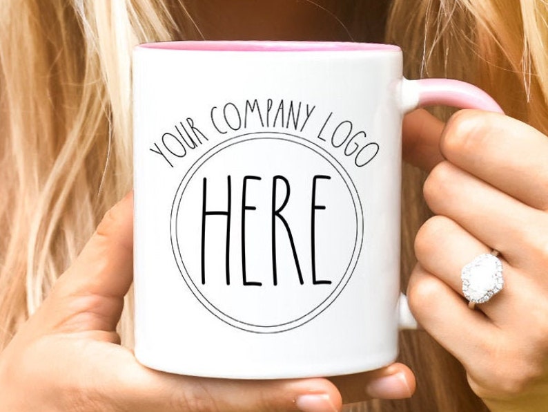 Custom Logo Coffee Mug Personalized Coffee Mug With Picture Etsy