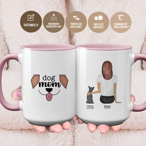 Dog Mom Mug Dog Mother Gift Dog Mom Present Dog Lover Gift Best Friend Mug Dog Mother Gift Gift for Dog Lovers Coffee Cup S1197