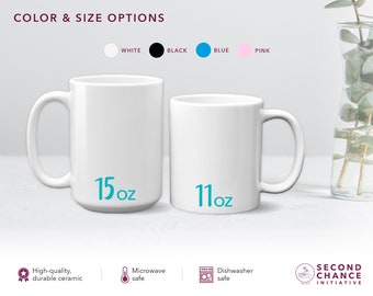 Coffee Mug - 11 oz - Second Chance Initiative