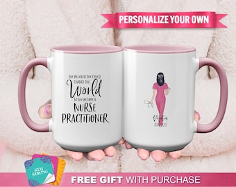 Personalized Nurse Practitioner Mug – Graduation Gift