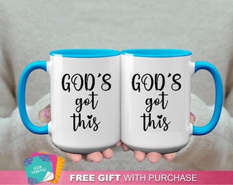 God's Got This Coffee Mug - Inspirational Christian Gift