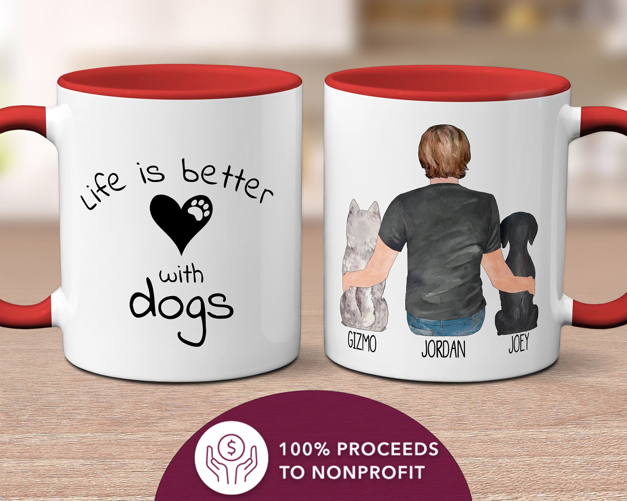 mugs with dogs on