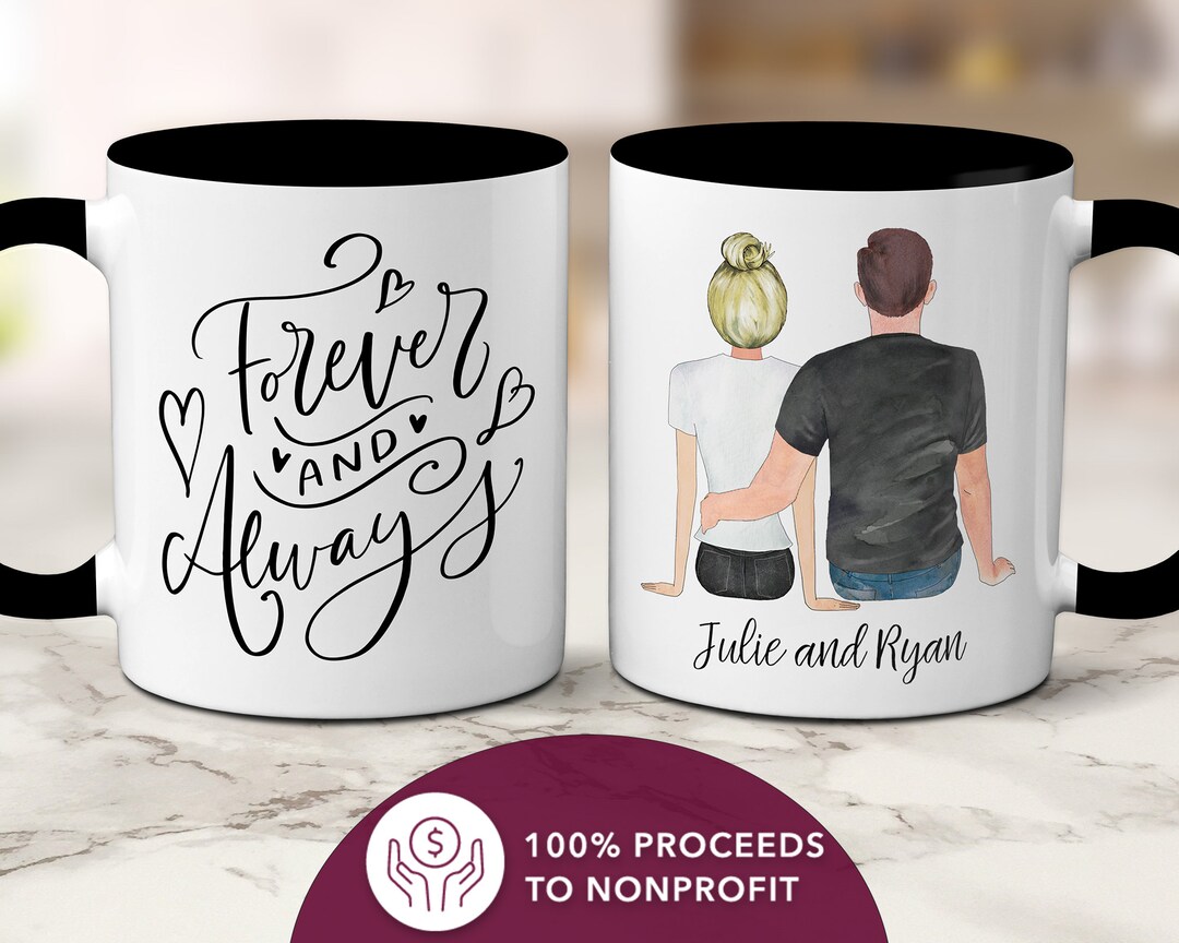 Buy/Send Couple Personalised Magic Mug Online- FNP