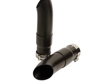 2022 Indian Chief Dark Horse Radiant Cycles Shorty GP Exhaust Motorcycle Slipon Black