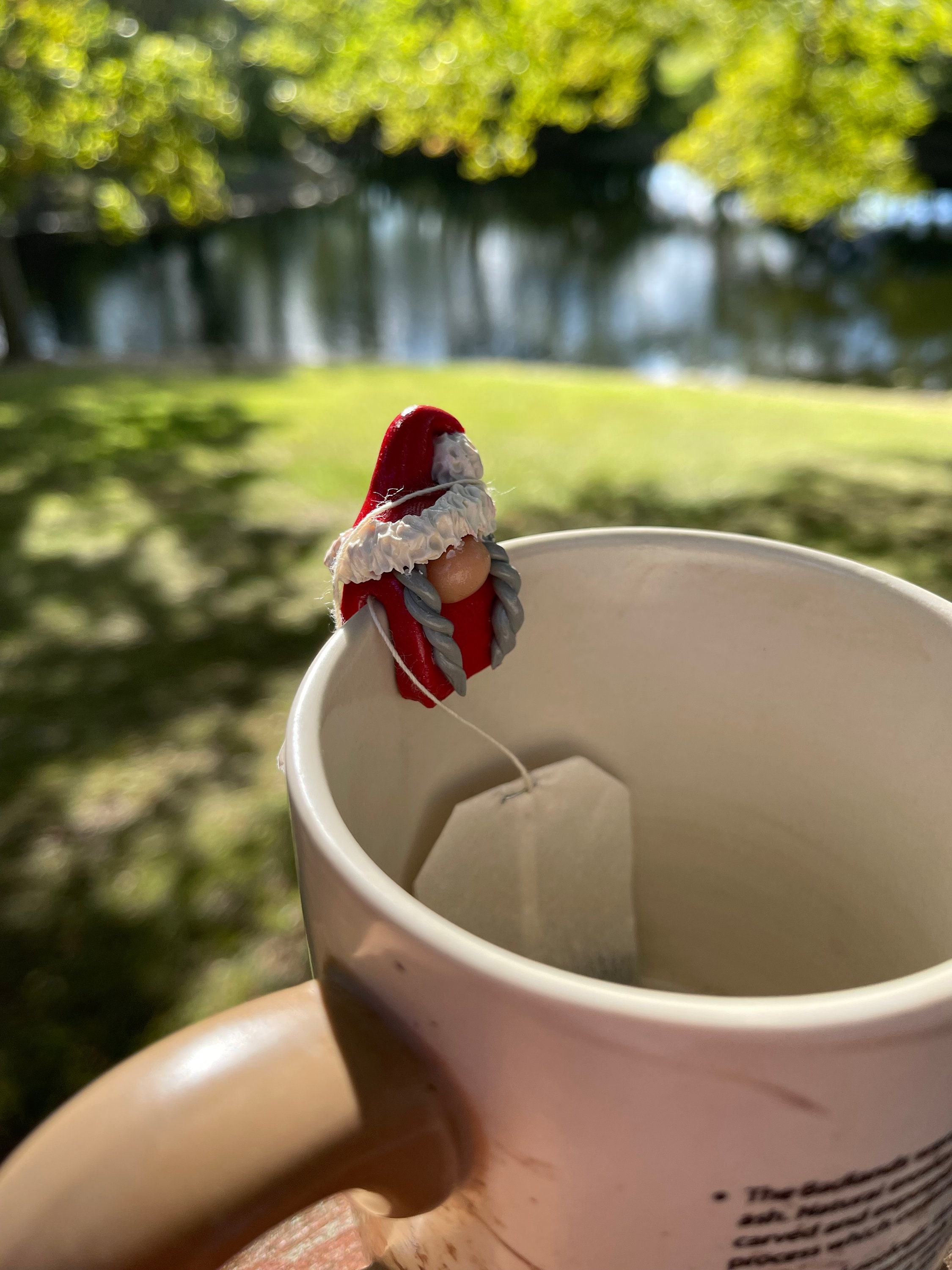 Funny & Cute Little Shark Tea Bag Holder Mug Cup Doll Tea