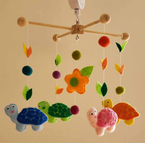 turtle baby mobile