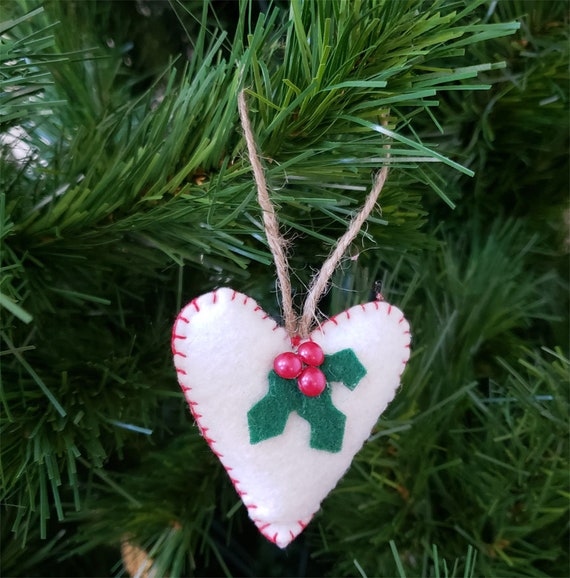 Handmade Heart Ornament