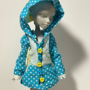 Handmade doll clothes, ooak doll clothes, unique doll clothes, doll clothes, doll coat, gifts for girls, doll fashion,