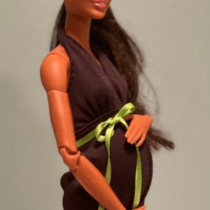 Barbie Doll 1:6 Miniature Baby Doll Ultrasound / Sonogram Envelope