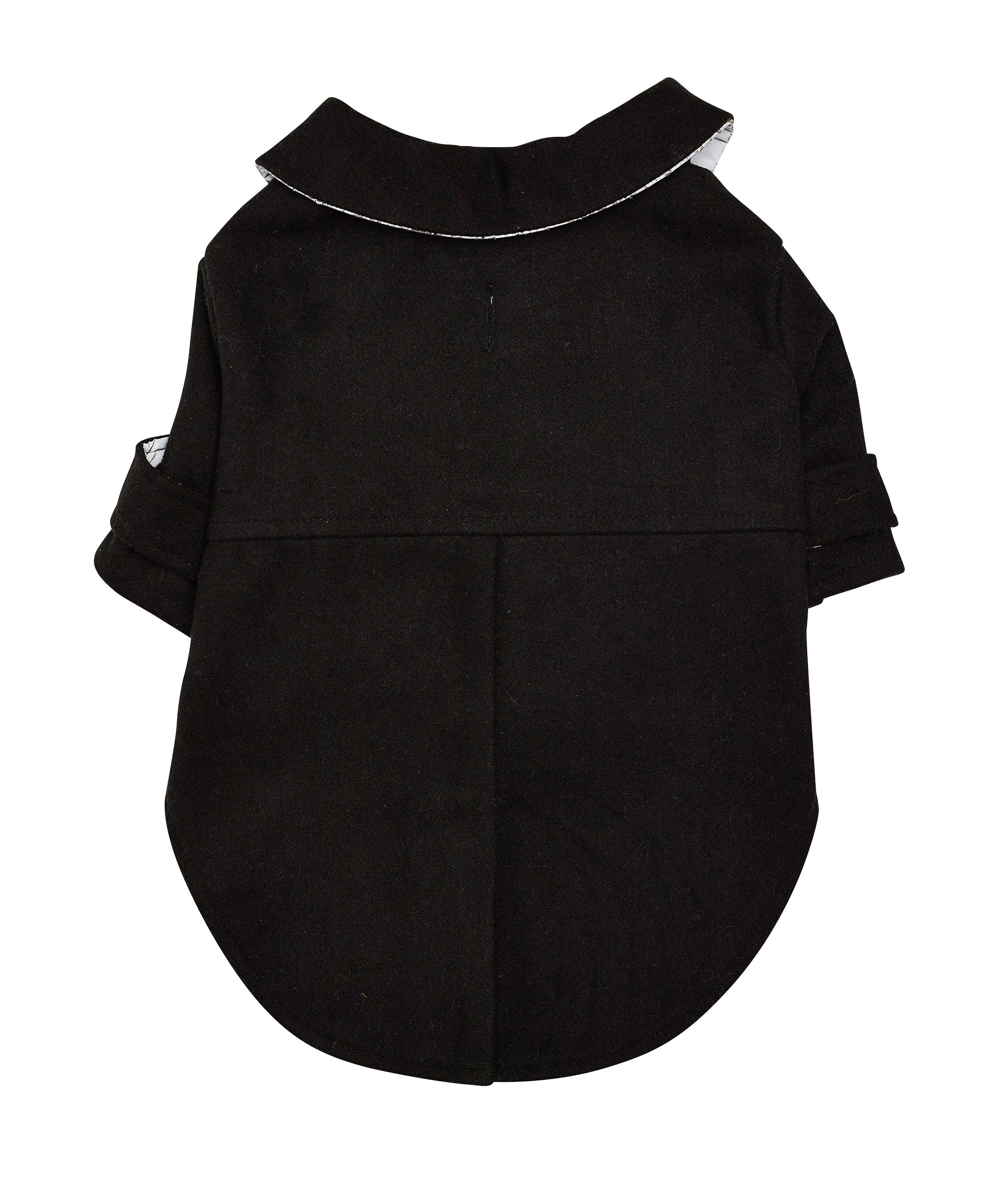 Dog Peacoat With Reflectors / Reversible Dog Jacket for All Etsy