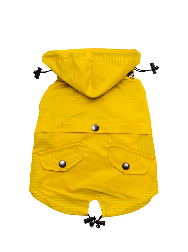 Yellow Dog Raincoat // Waterproof Dog Jacket for All Breeds // Etsy