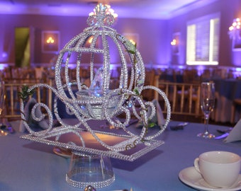 Cinderella Carriage, Stand or slipper. Sold separately