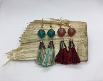 Moonbeam Tassel Earrings