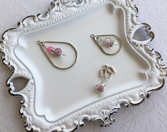 Rose Drop Earrings