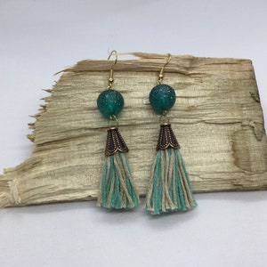 Moonbeam Tassel Earrings image 3