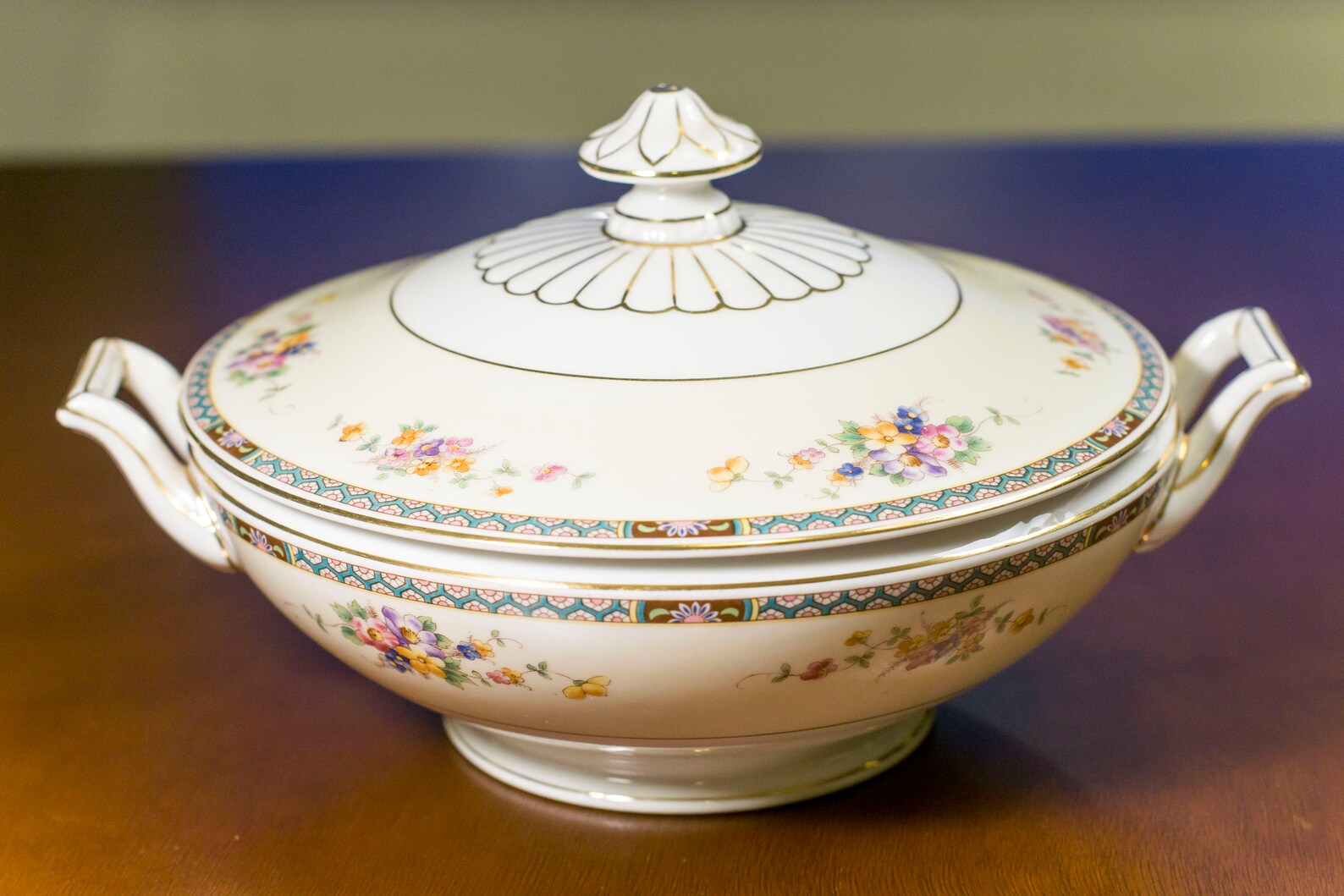 Round Covered Vegetable Bowl Heinrich & Co Selb Bavaria Etsy Norway