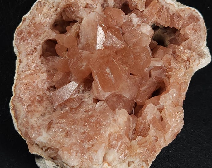 Top Pink Amethyst Quartz Crystals Geode Choique Mine Argentina Mineral Specimens