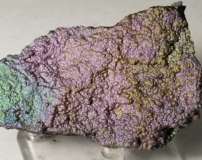 RAINBOW TURGITE Crystals Iridescent Hematite Goethite Graves Mountain Georgia Usa Mineral Specimen Rock Crystal