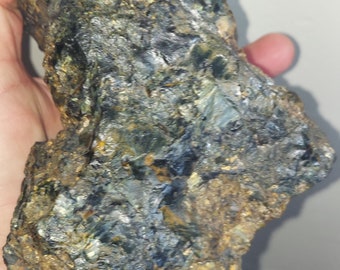 Touchonite A++ gigante da 3,3 libbre, rarissima - Pietersite del New Jersey - da Warren Twp, NJ Pezzo da esposizione di qualità museale o grezzo lapidario