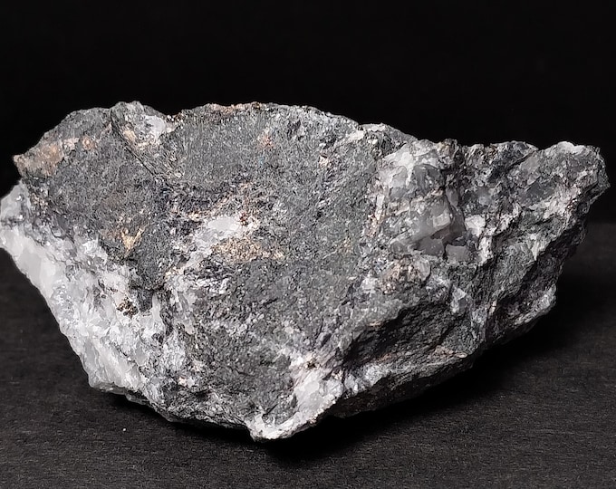 Native Silver, Bornite, etc... Kerr Lake Mine, Cobalt, Ontario, Canada Mineral Specimen Rock