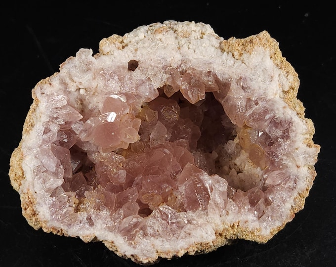 Top Pink Amethyst Quartz Crystals Geode Choique Mine Argentina Mineral Specimens