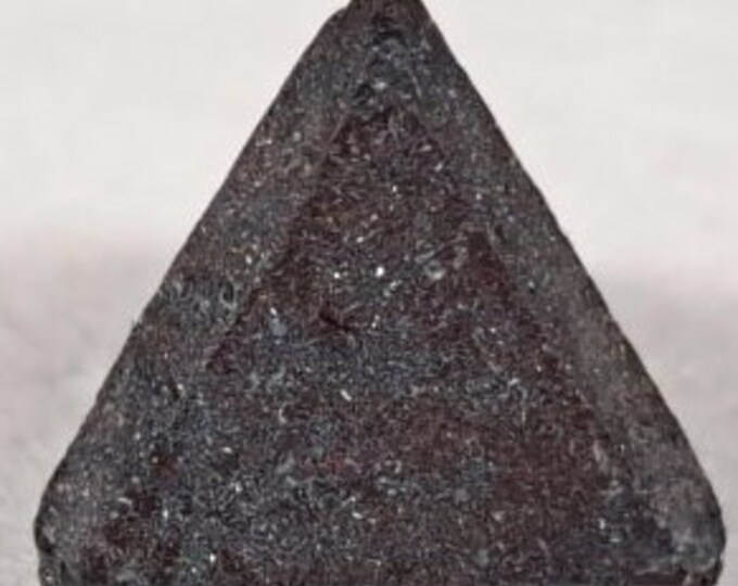 Zunyite Crystal w Hematite 1.1cm 0.64g From Qalat-e Payeen Salt Dome Middle East Mineral Specimen Rare Mineral Specimens Crystals