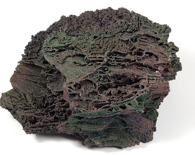 RAINBOW TURGITE Crystals Iridescent Hematite Goethite Graves Mountain Georgia Usa Mineral Specimen Rock Crystal