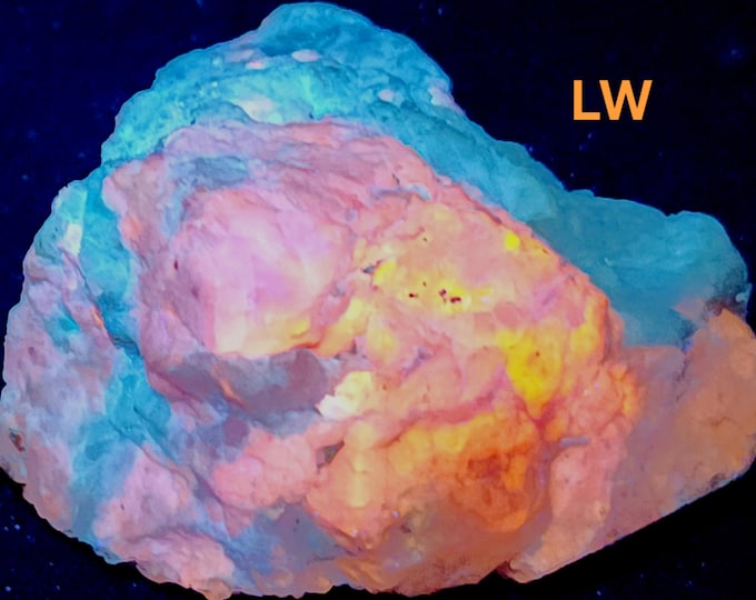 Gem Purple Sodalite var Hackmanite - SW/MW/LW Fluorescent + Phosphorescent + Tenebreescent - Sar-e-Sang, Afghanistan Uv Minerals