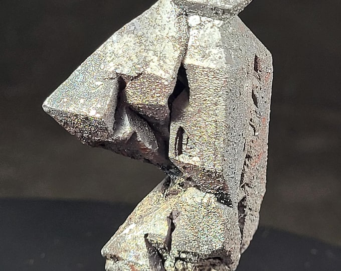 Hematite Pseudomorph after Magnetite Crystals - Payun Volcano, Altiplano de Payun, Matru, Mendoza, Argentina - Mineral Specimen