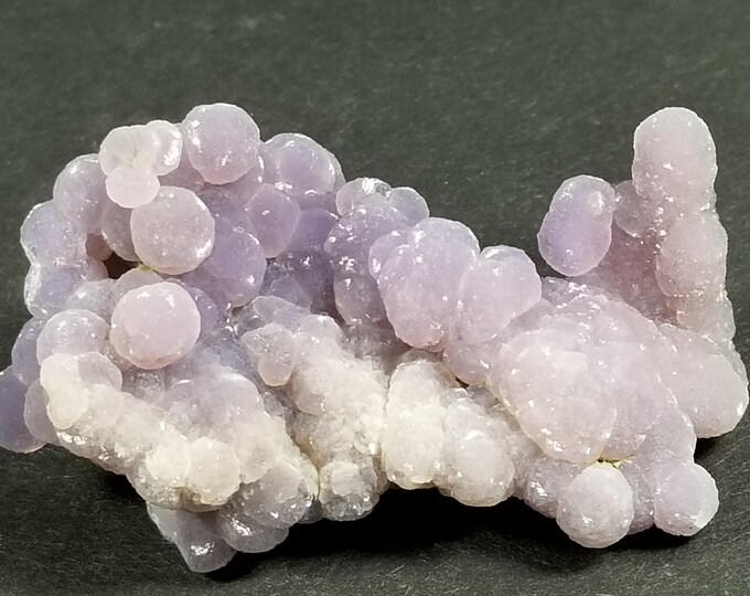 Sparkling GRAPE AMETHYST CHALCEDONY Crystals Jewelry Mineral Specimen Indonesia Minerals Bubbly Purple Agate Quartz Gems Stones Rocks