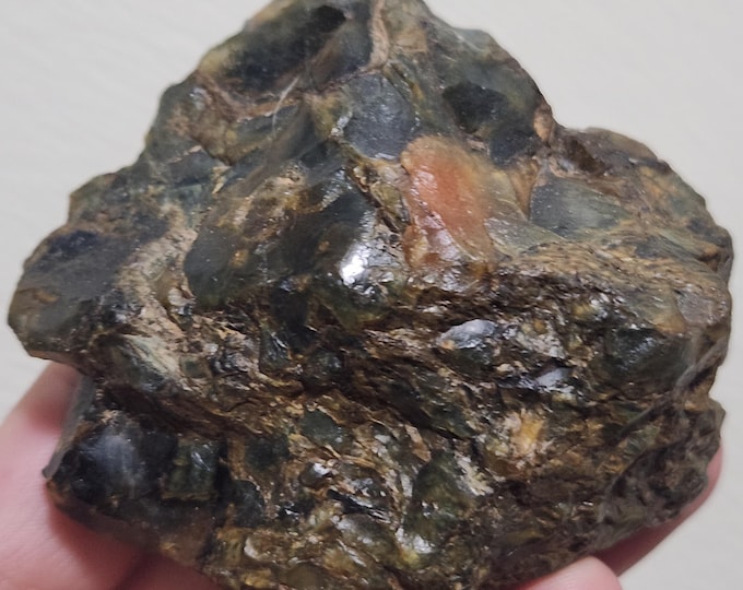 Uber Rare 5.9ozs A++ Touchonite - New Jersey Pietersite - from Warren Twp, NJ Great Display Piece or Lapidary Rough