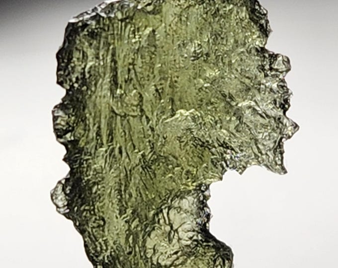 A++ Grade Beautiful Green Moldavite from Chlum Czech Republic Gems Minerals Crystals