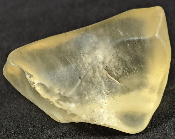 A++ Grade 13.9g Libyan Desert Glass Tektite Meteorite Impact Glass Impactite Libya Mineral Specimen Lechatelierite