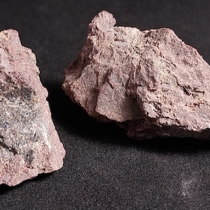 Lot of 2x Hancockite Epidote-Pb Rare Type Locality Daylight Mineral from Franklin Mine New Jersey