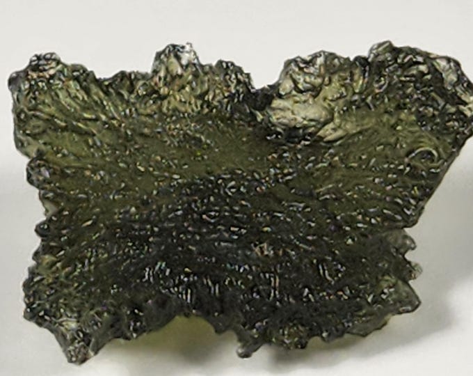 A++ Grade Beautiful Green Moldavite from Chlum Czech Republic Gems Minerals Crystals