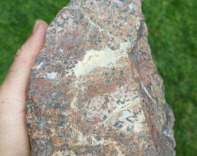 XXL 6lbs+ Museum Grade with Cut Face - Rare Hancockite Manganaxinite Franklinite Franklin Mine New Jersey Rock Mineral Specimen