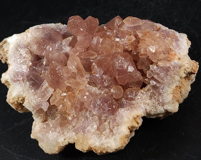 Top Pink Amethyst Quartz Crystals Geode Choique Mine Argentina Mineral Specimens