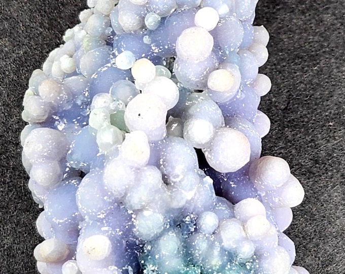 GRAPE AMETHYST CHALCEDONY Crystals Sulawesi Indonesia Mineral Specimen Purple Agate Quartz