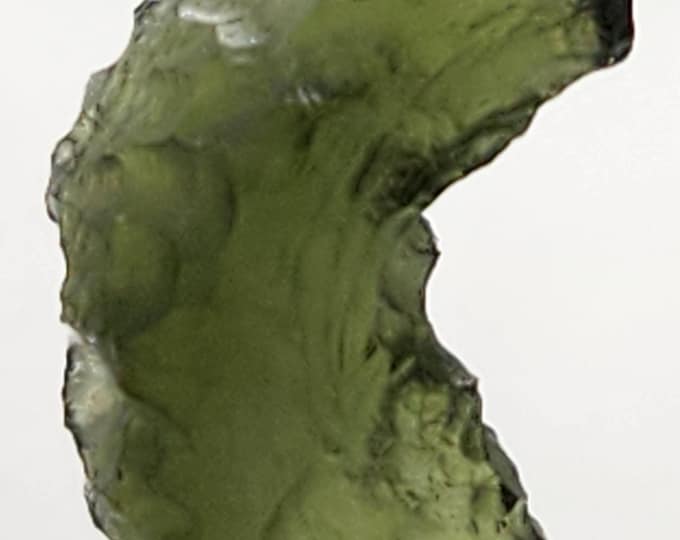 A++ Grade Beautiful Green Moldavite from Chlum Czech Republic Gems Minerals Crystals