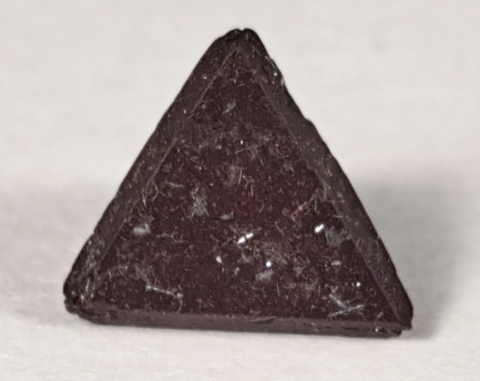 Zunyite Crystal w Hematite 1.2cm 0.87g From Qalat-e Payeen Salt Dome Middle East Mineral Specimen Rare Mineral Specimens Crystals