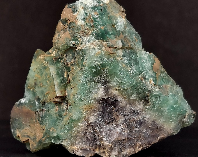 Green Fluorite Crystals Rogerley Mine Durham England Shortwave & Longwave UV Fluorescent