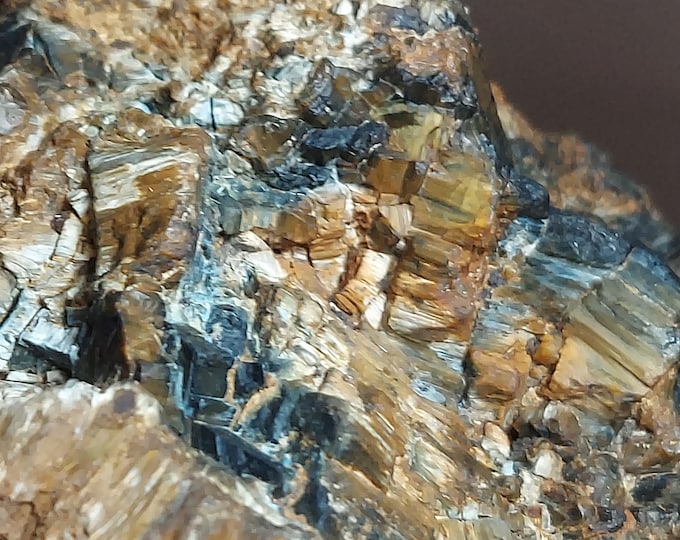 Rare Large 14.8ozs A++ Touchonite - New Jersey Pietersite - from Warren Twp, NJ High Grade Display Piece or Lapidary Rough