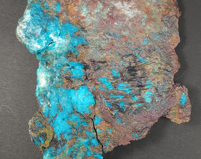 Beautiful Sculptural Native Copper with Chrysocolla & Cuprite - Chimney Rock Quarry, Bound Brook, New Jersey Mineral Specimen