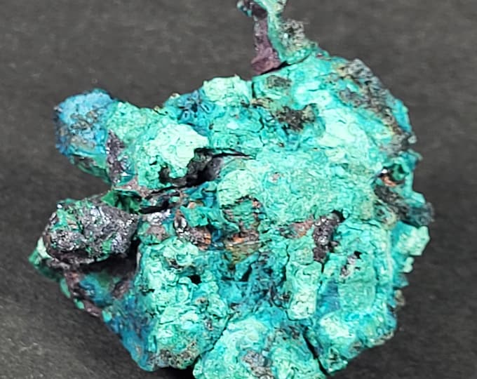 Beautiful Native Copper with Chrysocolla & Cuprite from Chimney Rock Quarry Bound Brook, New Jersey Mineral Specimen