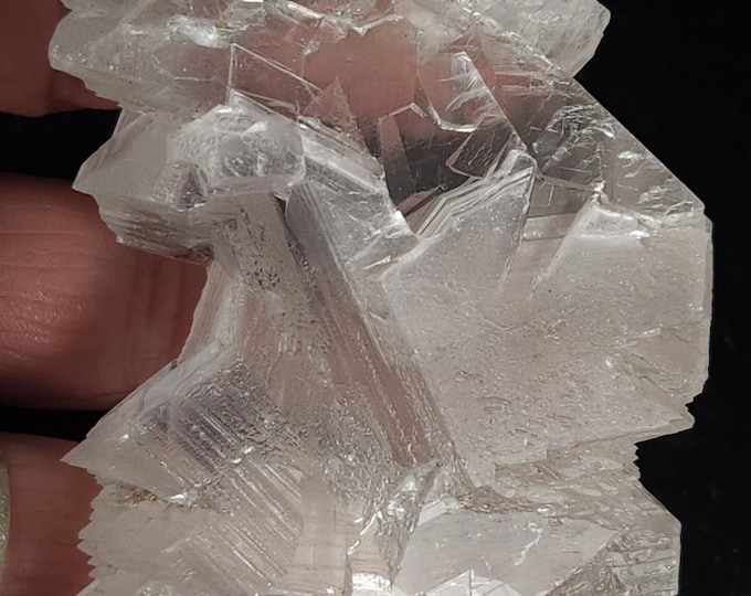Very Nice Complex Gem Clear Gypsum var Selenite Crystals - Naica Mine, Chihuahua, Mexico - Crystal Mineral Specimen