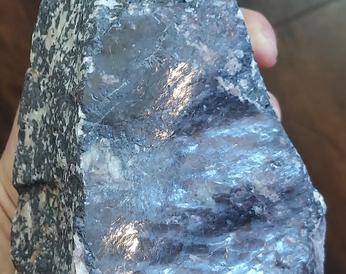 XL 9.6lbs Sw + Lw UV Fluorescent Willemite & Franklinite DOUBLE-Slickenside Sterling Hill Mine by Franklin Nj Mineral Specimen Geology