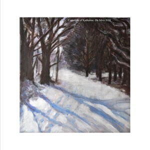 Claybury Park, landscape digital photograph