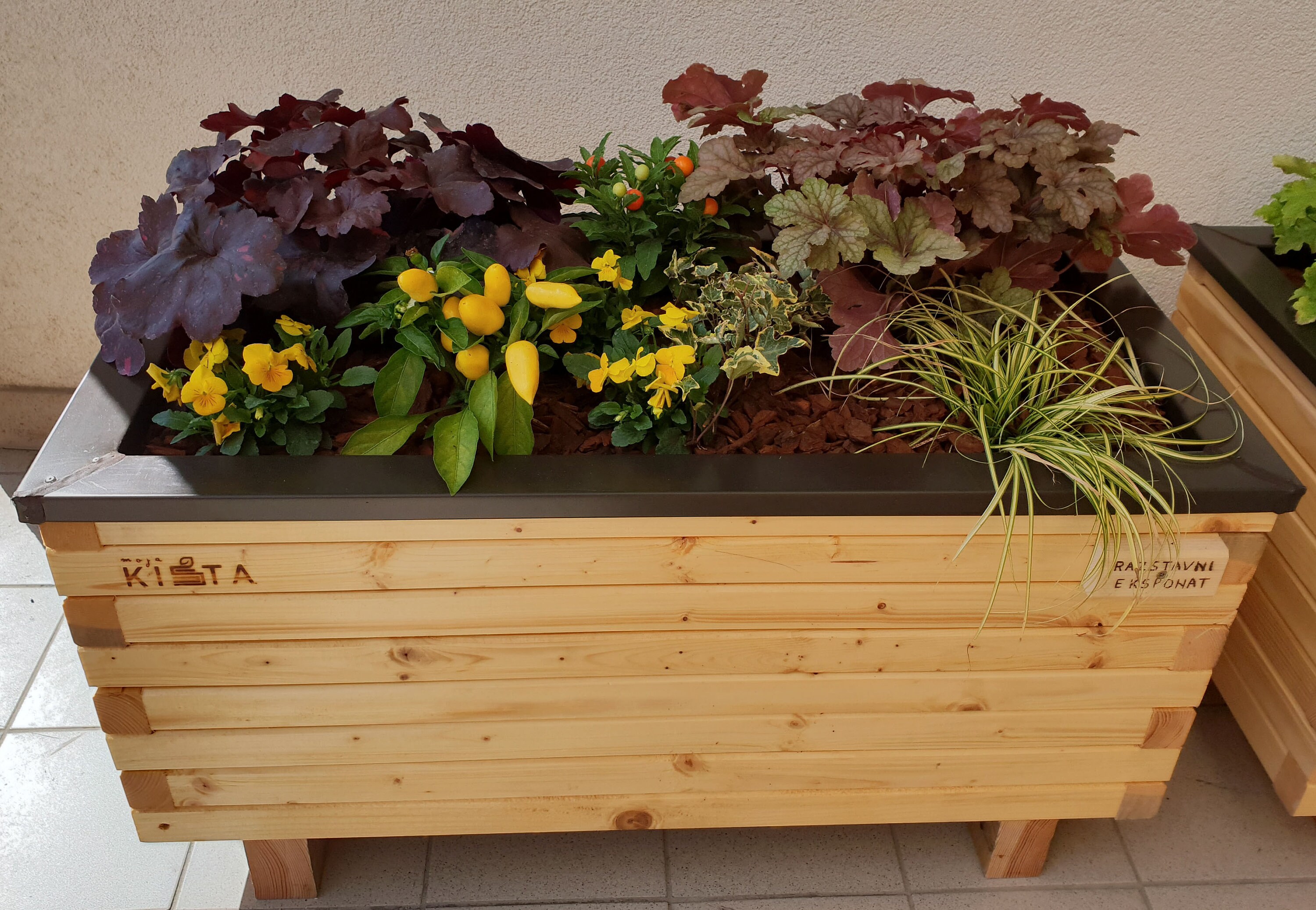 Jardineras madera caja almacenamiento de cajas al aire | Etsy